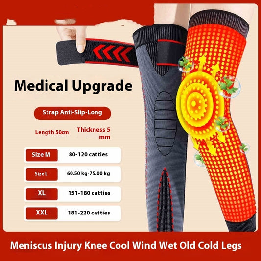 Self-heating Knee Pad Lengthen And Thicken Cold-proof Knee Pad Leg Warmer Strap