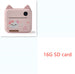 Pink 16GB SD card