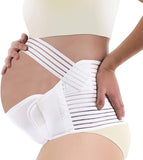 Solid Color Breathable Adjustable Maternity Belt
