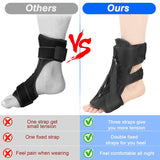 Tri-Pull Foot Drop Corrector Ankle Splint