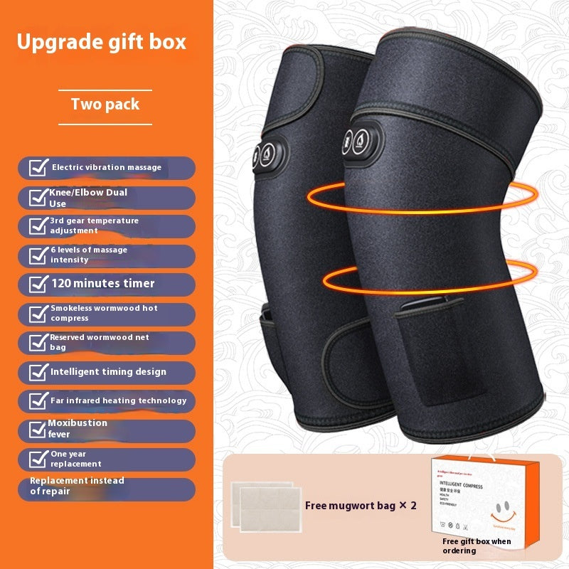 Electric Heating Physiotherapy Knee Pad Joint Hot Compress Warm Massage Instrument