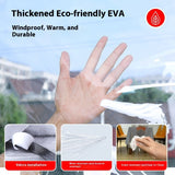 Winter Window Heat Insulation Membrane Velcro
