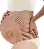 Solid Color Breathable Adjustable Maternity Belt