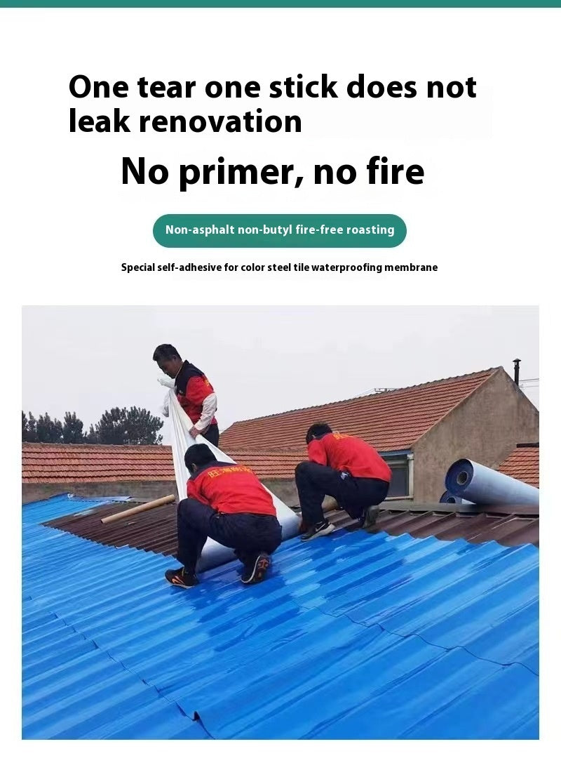 Roof Waterproof Tape Color Steel Tile Waterproof Leak Repair